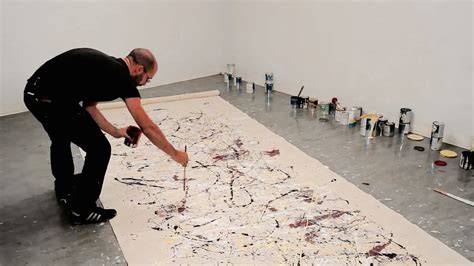 jackson pollock prada museum|jackson pollock painting technique.